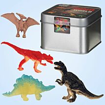 Prehistoric World Tin Of Dinosaurs