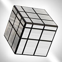 Silver Puzzle Cube