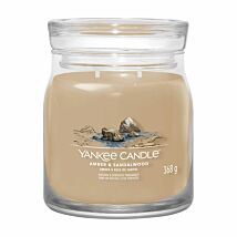 Amber & Sandalwood Signature Medium Jar Candle