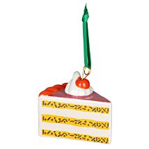 Cake Slice Hanging Ornament