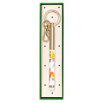Spring Pansies Key Fob Stylus Pen