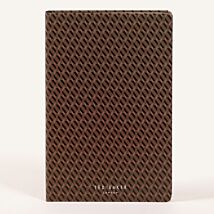 DENII Brown Circle Geo A5 Notebook