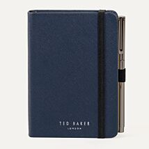 EDDIIS Navy Textured A6 Notebook