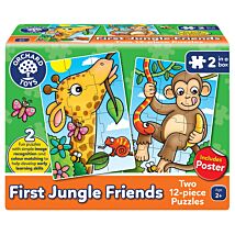 First Jungle Friends Jigsaw Puzzle
