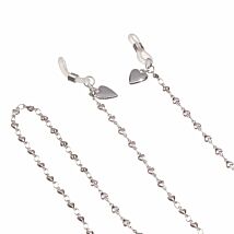 Silver Plated Modern Glasses Chain