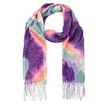 Psychedelic Purple Pastels Scarf