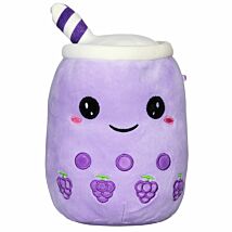 Mochi Pop 20cm Grape Boba Bubble Tea Purple Plush