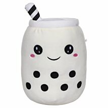 Mochi Pop 25cm Vanilla Boba Bubble Tea Cream Plush