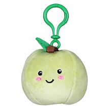 Softlings Fruity Foodies Apple Plush Key Clip