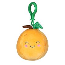 Softlings Fruity Foodies Orange Plush Key Clip