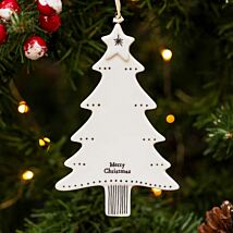 Porcelain Hanger Tree – Merry Christmas