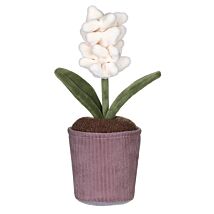 Cream Foxglove Plush Ornament