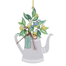 ‘Mum’ Lemons in Jug Wooden Hanging Decoration