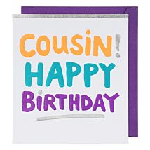 Cousin Birthday Card