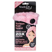 Coral Pink Hair Turban