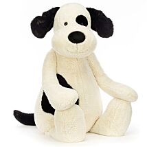 Bashful Black & Cream Puppy Giant 