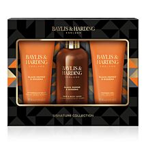 Black Pepper & Ginseng Men's Bathing 3 Piece Gift Set