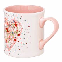 Heart Flower Burst Mollie Mug