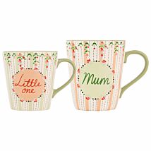 Spring Birds Floral Mum & Little One Set Of 2 Stanley Mugs