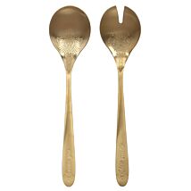 Gold Salad Servers