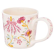 Friendship Gardens Cream Dolly Mug