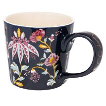 Friendship Gardens Navy Dolly Mug 