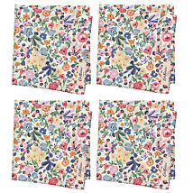 Harmony Ditsy Set of 4 Fabric Napkins