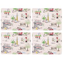 Billie Goes To Town London Set of 4 Placemats