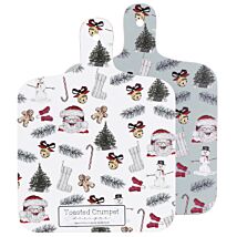 ‘All Things Jolly’ Mini Double Sided Chopping Board