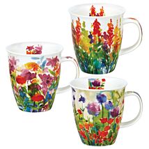 Bright Blooms Nevis Set of 3 Mugs