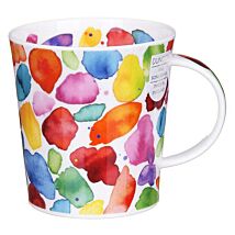 Blobs! Red Lomond Shape Mug