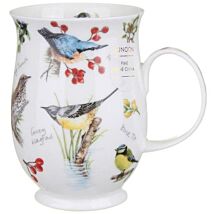 Dawn Song Nuthatch Suffolk Shape Mug