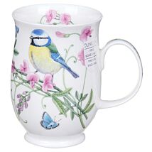 Hedgerow Birds Blue Tit Suffolk Shape Mug