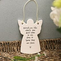 Friends Are Like Angels Porcelain Angel