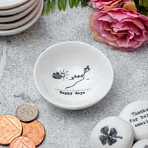 ‘Happy Days’ Small Wobbly Bowl