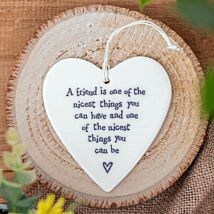 A friend is one… Porcelain Heart