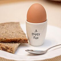 ‘A Dippy Egg’ Porcelain Egg Cup