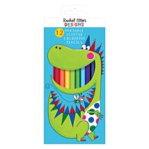 Set Of 12 Scented Colouring Pencils – Dinosaur