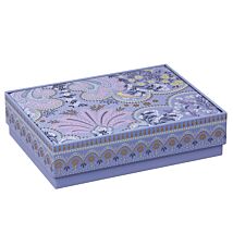 Savannah Filigree Medium Rectangular Tin