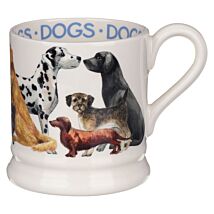 Dogs All Over Half Pint Mug