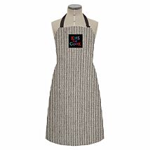 Kiss The Cook Thin Striped Apron
