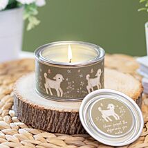 Meadow Friends Lamb Tin Candle