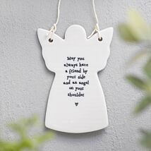‘May You Always Have A Friend’ Porcelain Angel