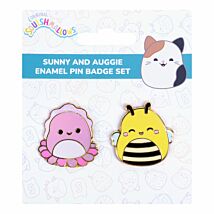 Sunny & Auggie Set of 2 Pin Badges