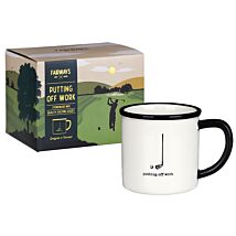 Fairways ‘Putting Off Work’ Golf Stoneware Mug