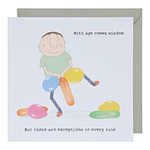 ‘Exceptions’ Greetings Card