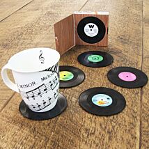 Boxed Vinyl Coasters