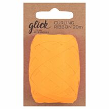 Neon Orange Curling Ribbon