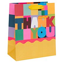 Paper Salad Thank You Checks Large Gift Bag