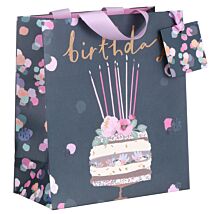 Stephanie Dyment Birthday Cake Medium Gift Bag